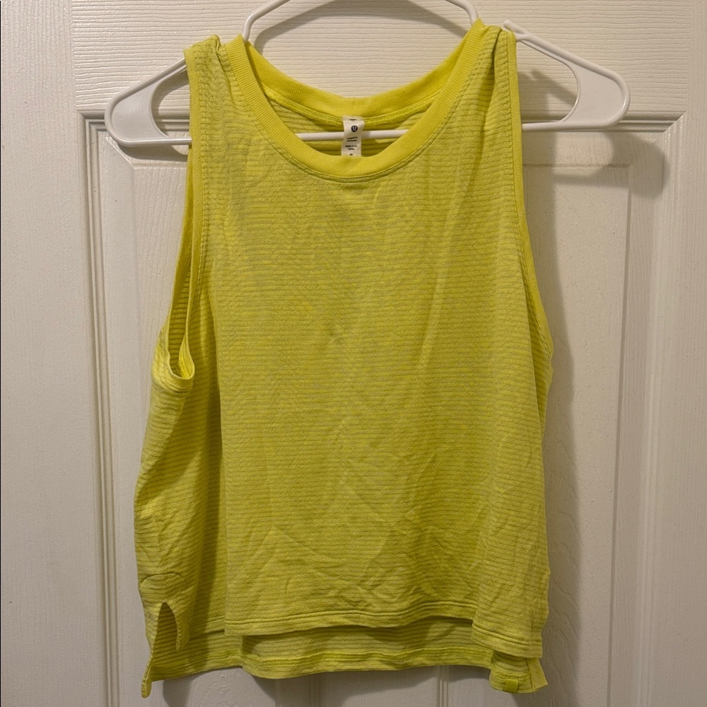 Yellow Sleeveless Women's Top